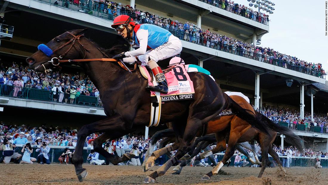 Kentucky Derby winner Medina Spirit tested positive for elevated levels of betamethasone