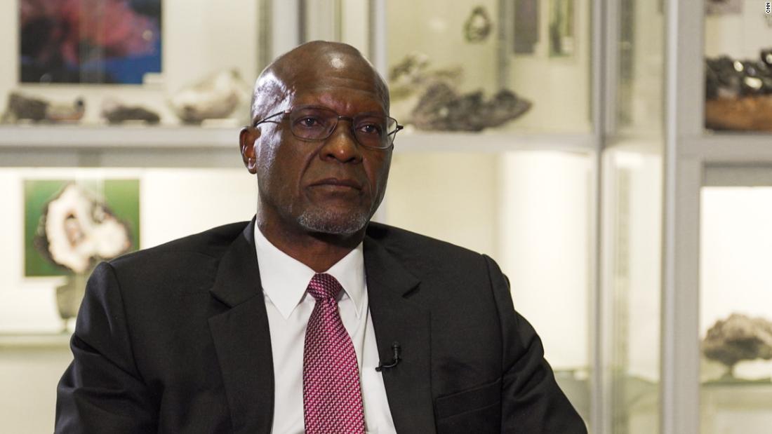 Tom Alweendo, Namibia&#39;s Minister of Mines and Energy.