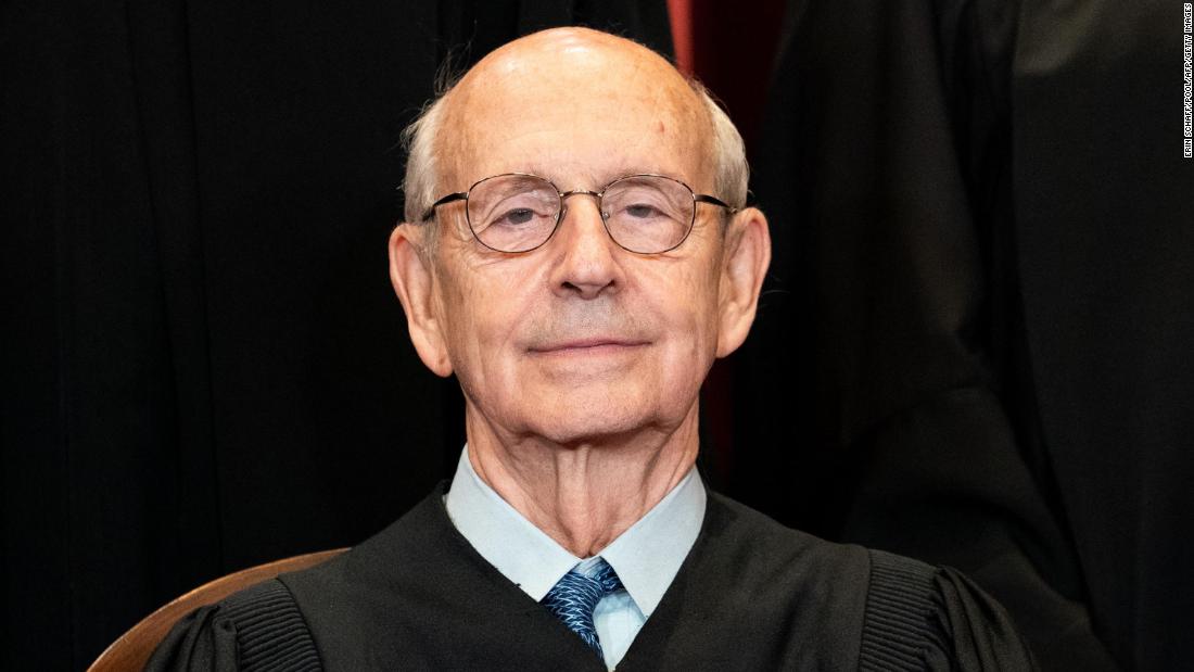 Exclusive: Stephen Breyer says he hasn't decided his retirement plans and is happy as the Supreme Court's top liberal