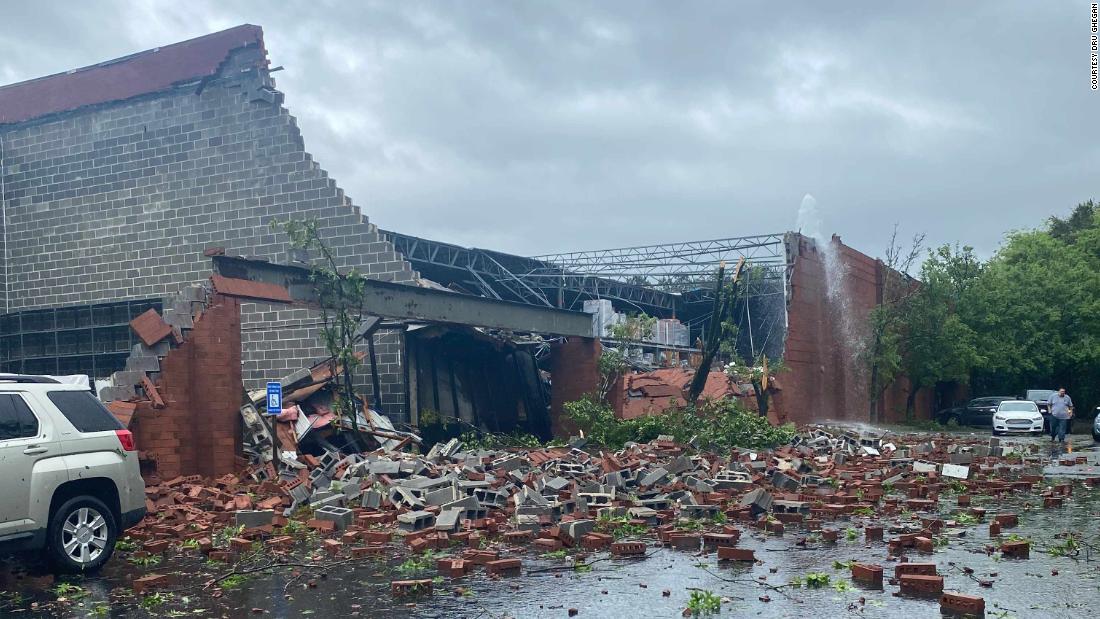 Severe weather 1 dead after tornado touches down in Atlanta area and