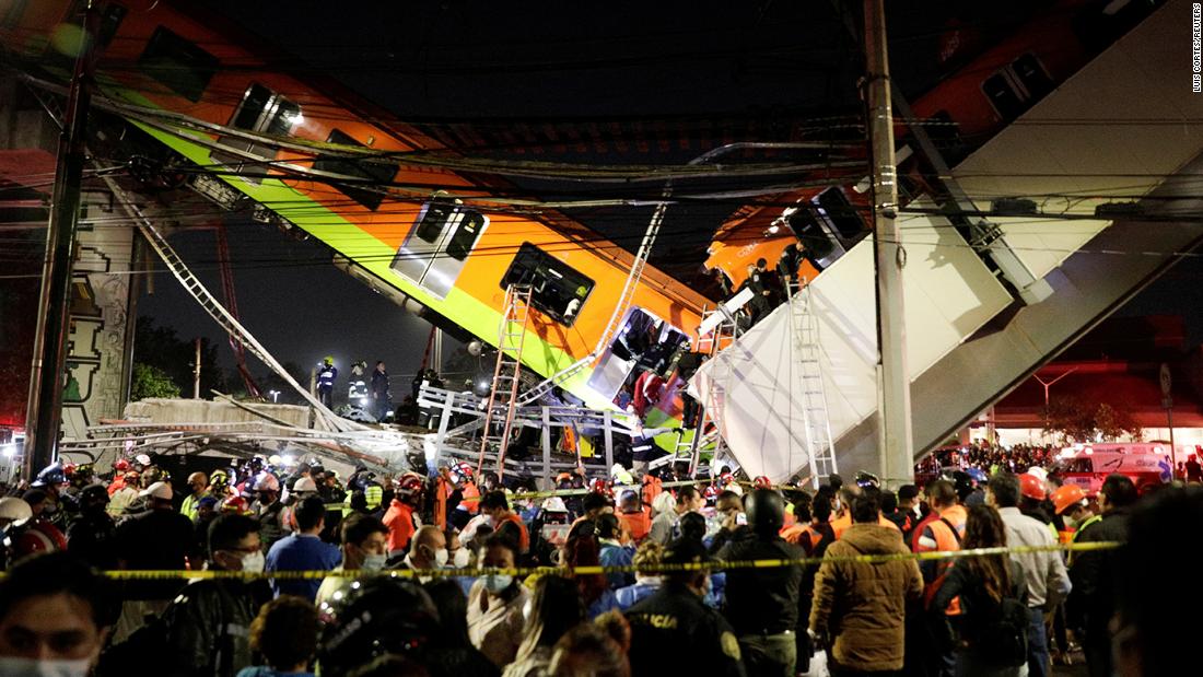 mexico city subway overpass collapse