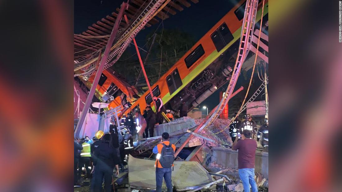 Billionaire will rebuild collapsed subway overpass in Mexico City