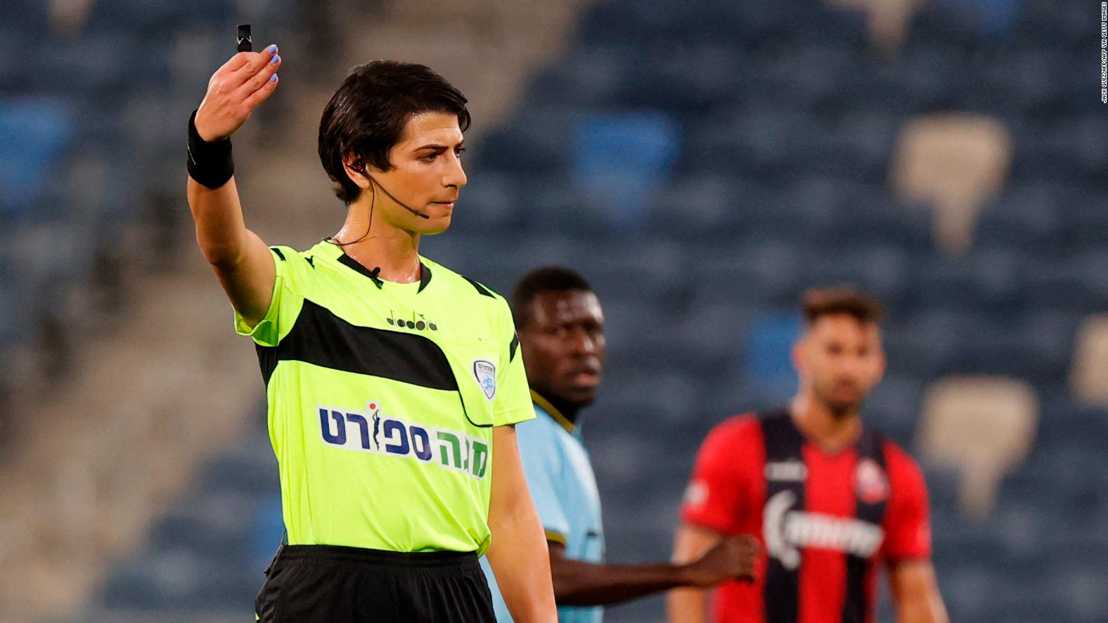 Sapir Berman: Transgender soccer referee makes Israeli sports history - CNN