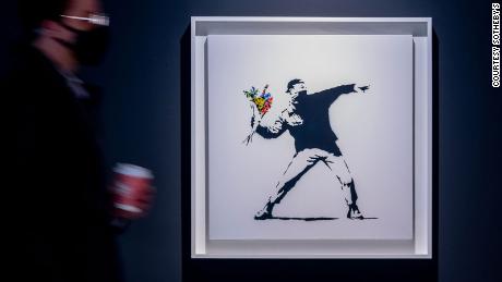 Sotheby&#39;s introduces cryptocurrency sales with a famous Banksy work