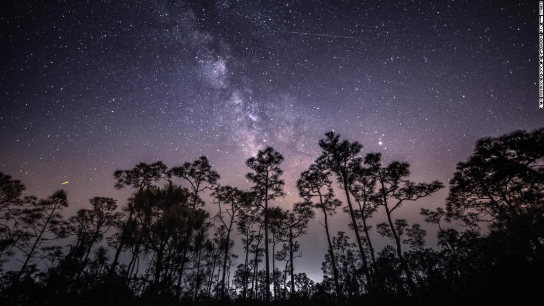 Jaké je nejlepší místo k pozorování meteorického roje Eta Aquariids?