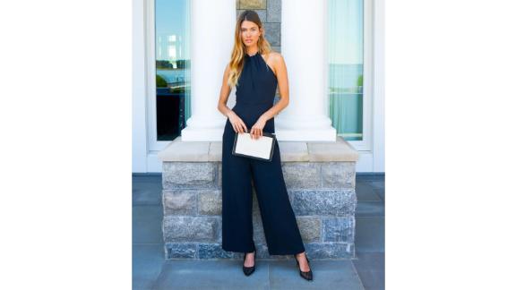 Julia Jordan Halter Neck Jumpsuit 