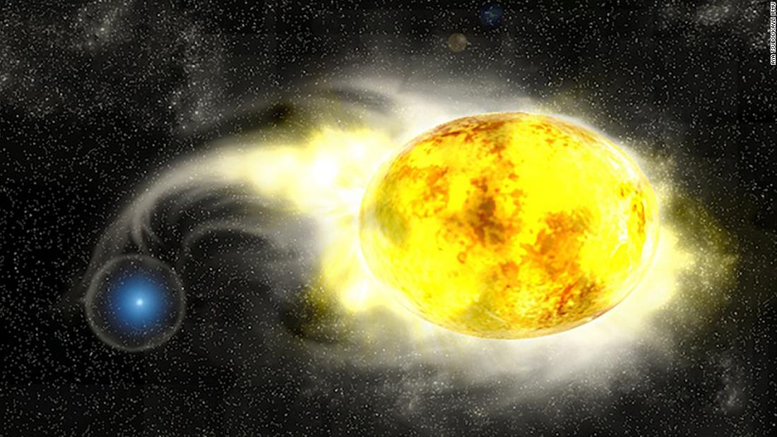 Una “ supernova eccentrica ” rivela l’agonia della morte della star prima che esploda