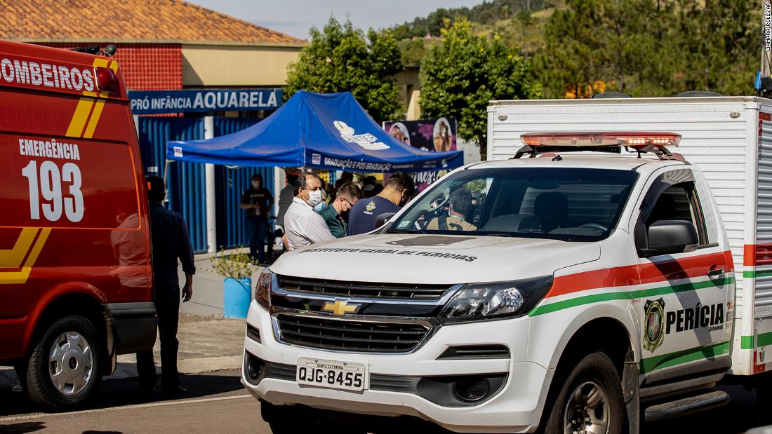 Teenager stabs 5 dead, including 3 kids, in Brazil daycare center attack