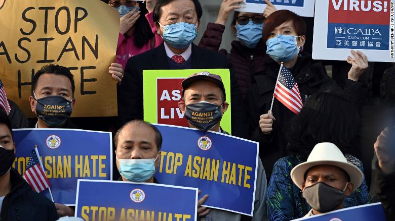 Anti-Asian hate crimes surged in early 2021, study says