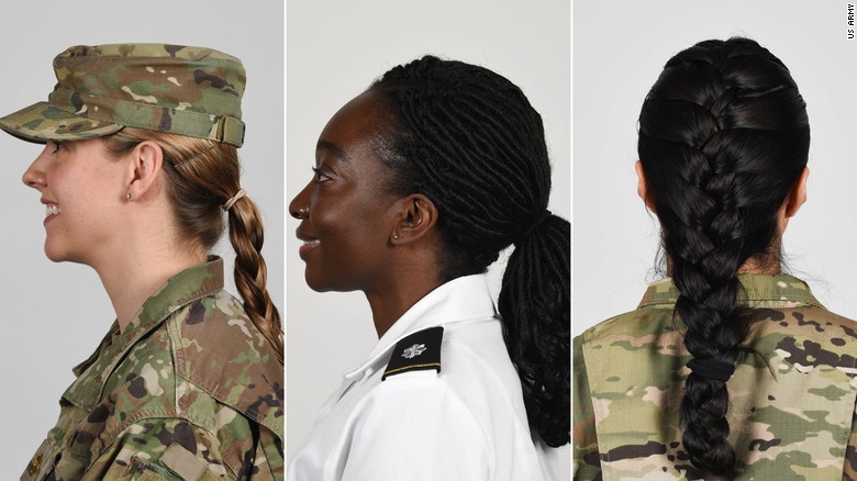 US Army will allow female soldiers to wear ponytails in all uniforms