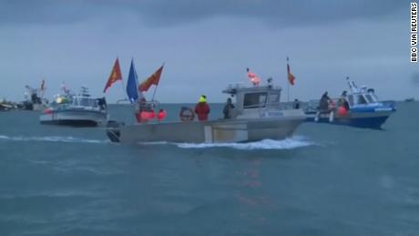 Britain and France have both sent naval vessels to the Channel island of Jersey amid an escalating row over fishing rights. The UK&#39;s decision to send naval vessels was the result of a discussion between British Prime Minister Boris Johnson and local officials about a blockade by dozens of French fishermen of Jersey capital Saint Helier, a Downing Street statement said.