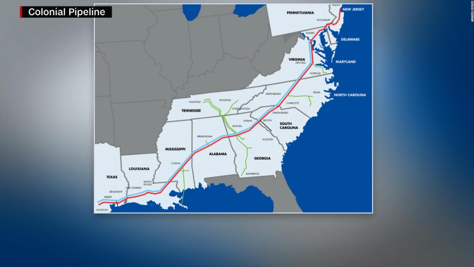 Colonial pipeline Cyberattack forces major US fuel pipeline to shut