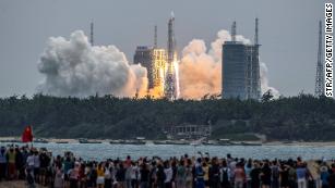 NASA criticizes China's handling of rocket re-entry as debris lands near Maldives