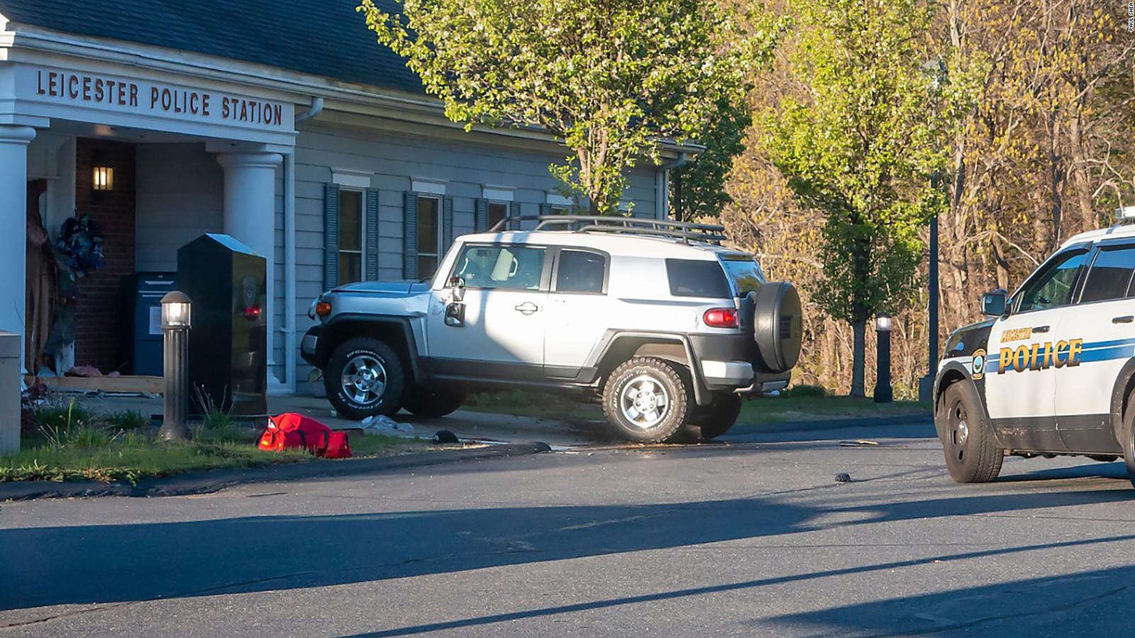 Officers Fatally Shoot Man Who Rammed His Suv Into A Massachusetts 