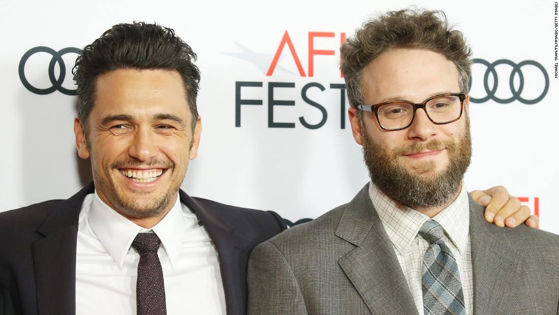Seth Rogen says he has no plans to work with James Franco again