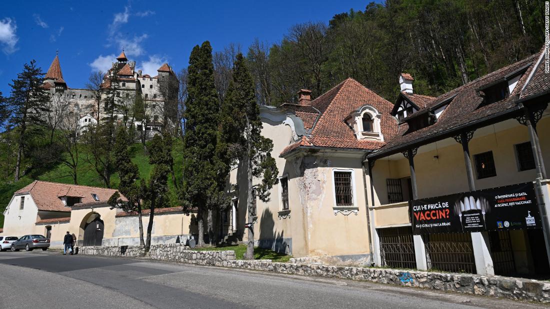 Dracula's castle is offering free Covid-19 vaccinations to anyone brave enough to visit