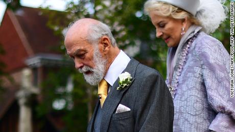 Prince Michael of Kent -- pictured with his wife Princess Michael of Kent in 2019 -- is Queen Elizabeth II&#39;s cousin.