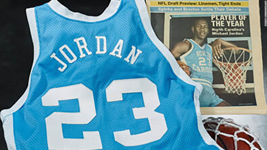 Michael Jordan's game-worn North sold for $1.38 million CNN