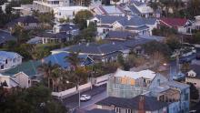 Houses in Auckland, New Zealand.