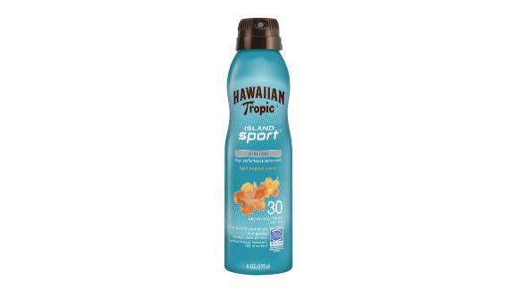 Hawaiian Tropic Island Sport Sunscreen Spray Clear Coconut