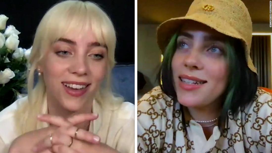 Billie Eilish Admits Wearing Billie Eilish Wig On Talk Show Cnn Video 