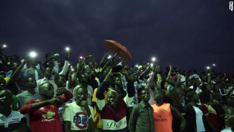 南スーダン各地から集まった若者たちが全国ユニティデイスポーツフェスティバルに集まります。 