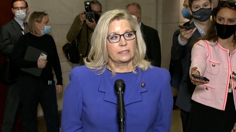 Liz Cheney ousted from GOP leadership post