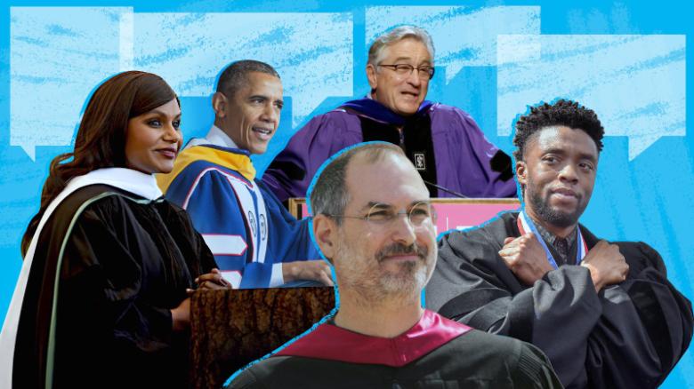 What makes a commencement speech great? Wit, wisdom and a joke or two are just some of the ingredients required to keep the attention of graduates -- and hopefully inspire them for life. &lt;strong&gt;Scroll through to discover more about the most memorable speeches of all time.&lt;/strong&gt;
