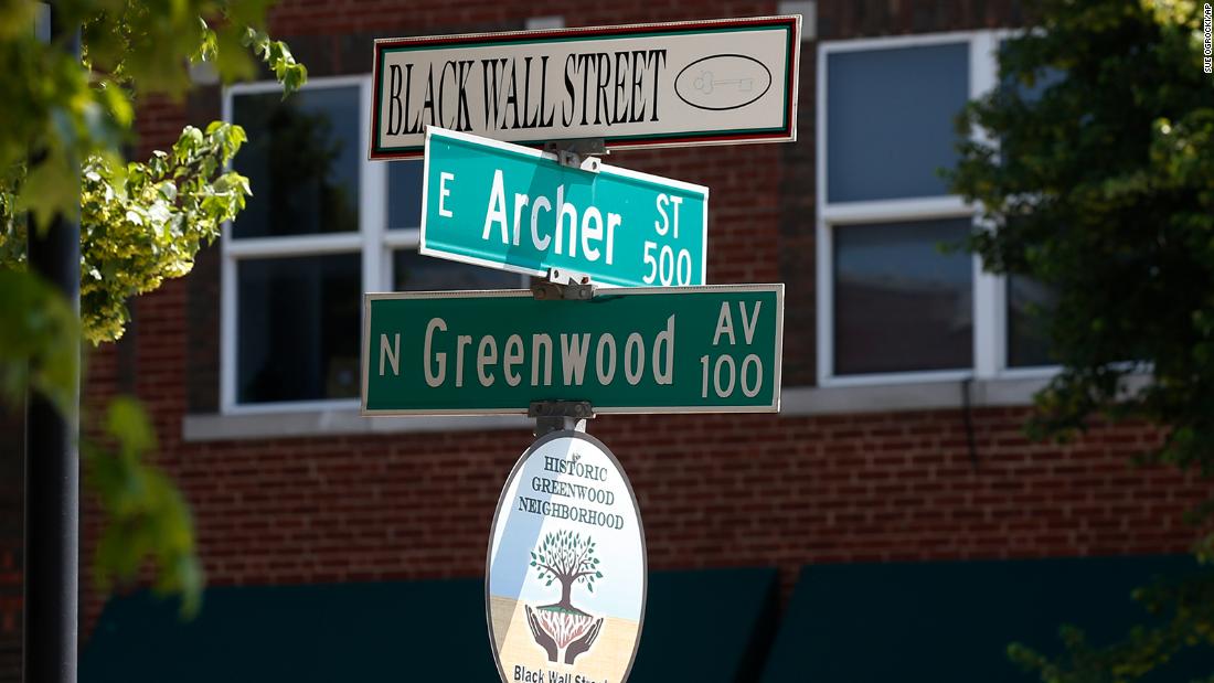 100 years ago, this area was known as Black Wall Street. Then it came to a heartbreaking end