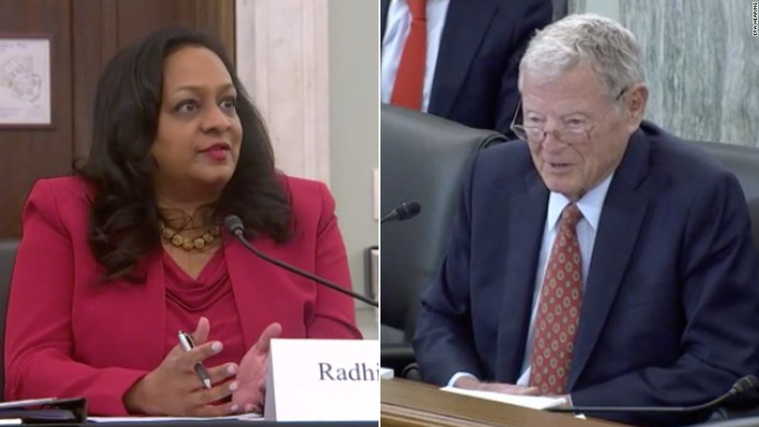 Inhofe tells EPA nominee, 'if you don't behave, I'm going to talk to your daddy'