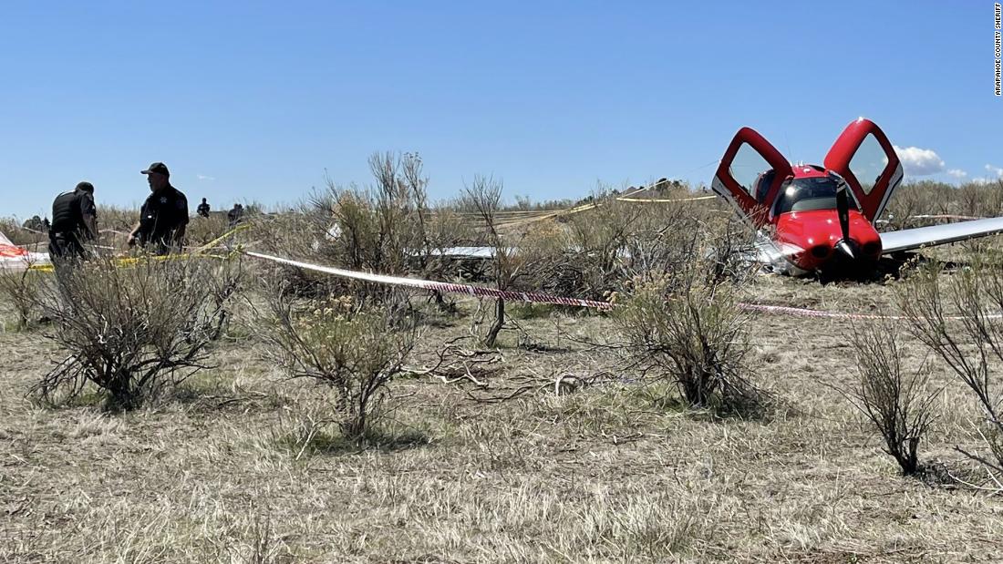 Two small planes collide over Colorado and amazingly no one was injured