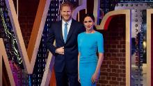 Waxworks of Harry and Meghan