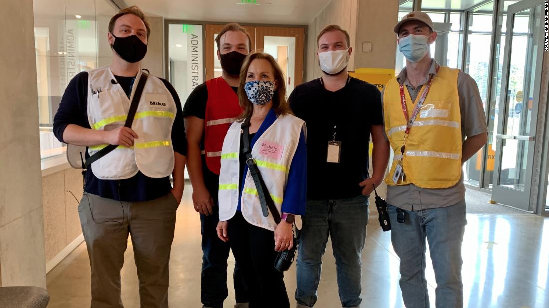 Virginia mom recruits four of her sons to work alongside her on the front lines of the Covid-19 pandemic