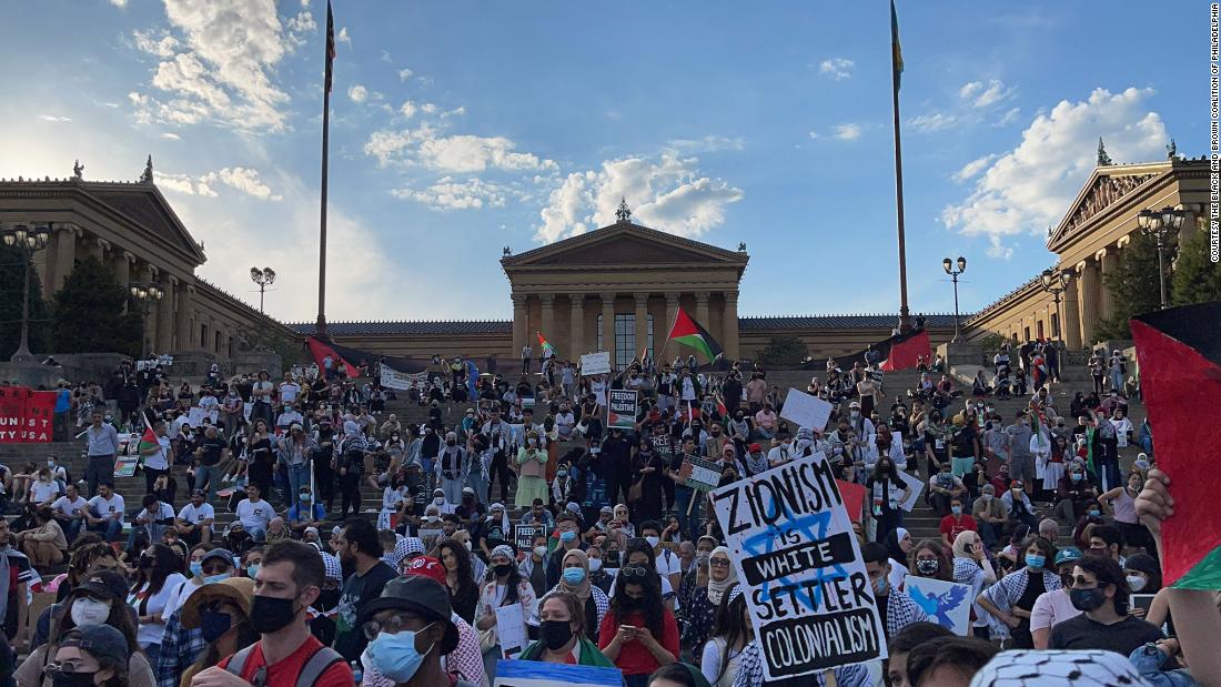People across the US join pro-Palestinian protests