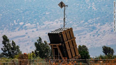 A battery for Israel&#39;s Iron Dome defense system near Beit Hillel, Israel, in 2019. 
