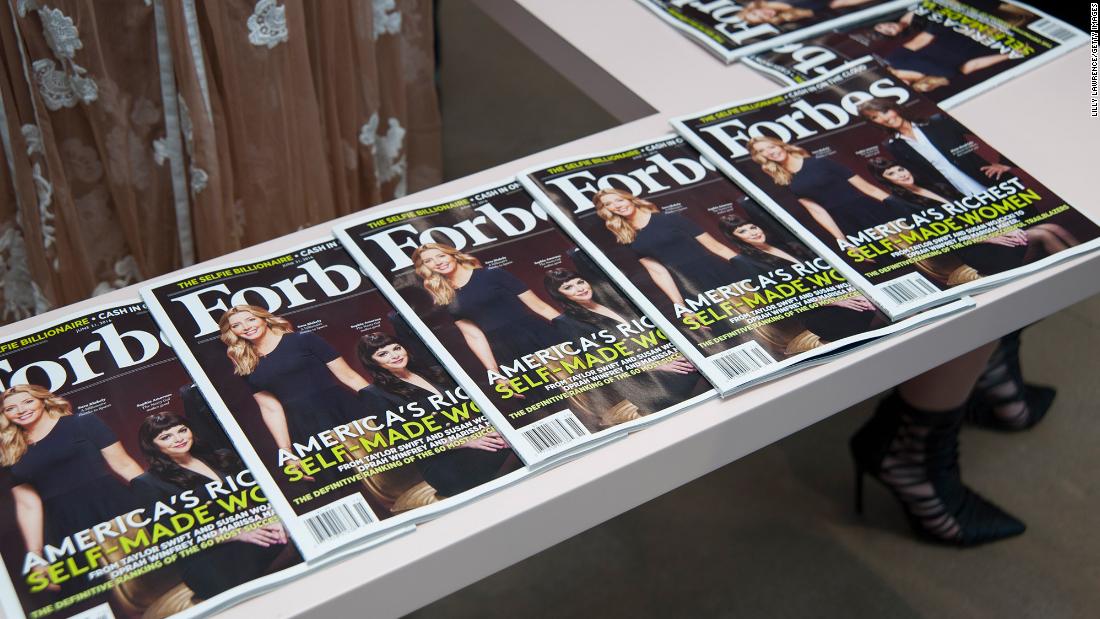Forbes staffers announce intention to unionize