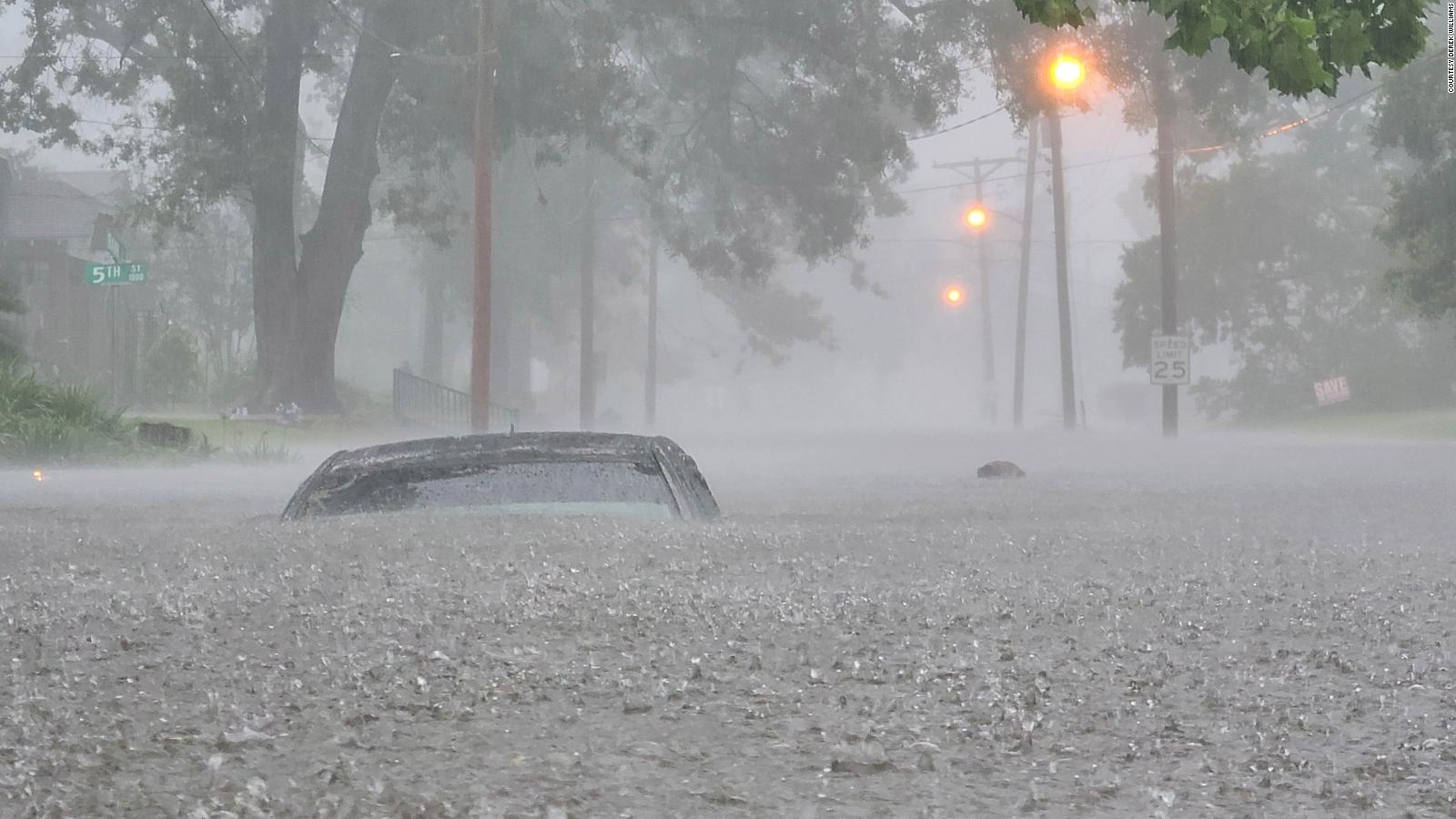 Lake Charles flooding: More rain fell Monday than during the two ...