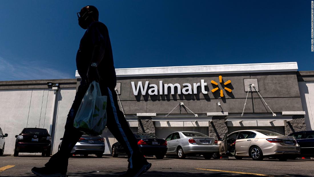 Walmart got a boost from shoppers spending their stimulus checks