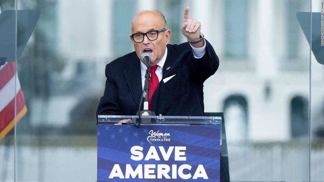 Giuliani, who urged Trump supporters to have 'trial by combat,' says he wasn't literally calling for insurrection