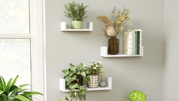 Sriwatana Wall-Mounted Floating Shelves