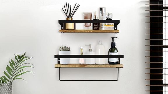 Y&ME YM Bathroom Shelf With Towel Bar Set