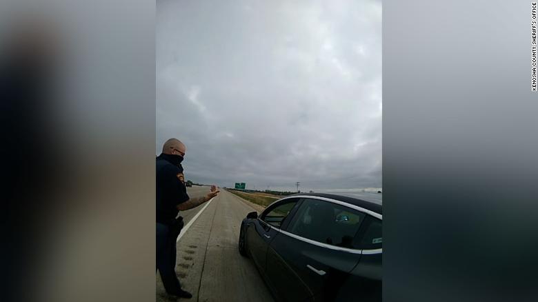 Tesla Driver Appeared To Be Sleeping Behind The Wheel Authorities Say