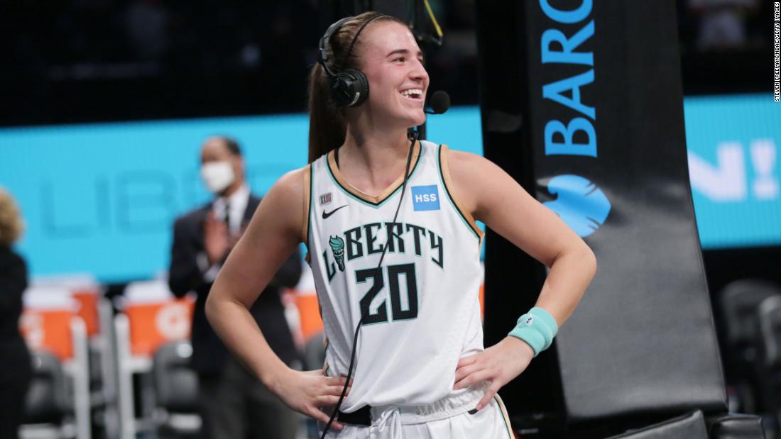 Liberty's Sabrina Ionescu tops jersey sales