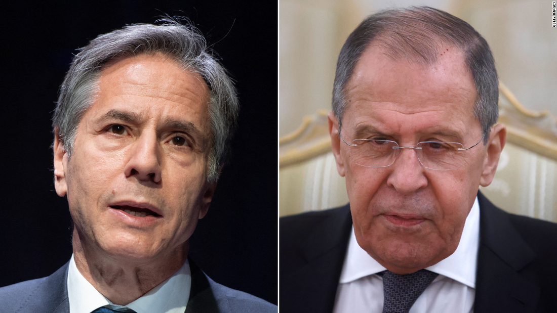 Blinken mengatakan dia melakukan diskusi “terus terang” dengan Kementerian Luar Negeri Rusia dan menteri luar negeri Rusia berbicara dengan Lavrov pada hari Jumat