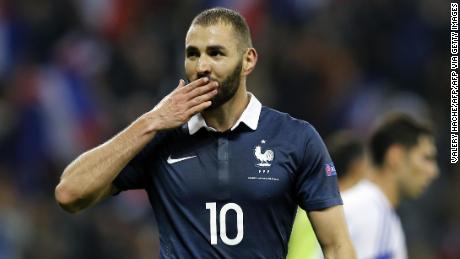 Karim Benzema hasn&#39;t played for France since 2015.