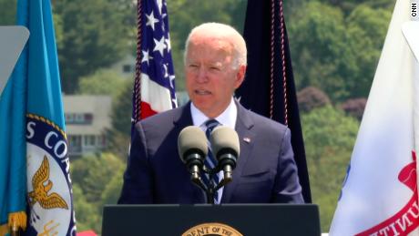 Hear Joe Biden&#39;s US Coast Guard Academy commencement speech