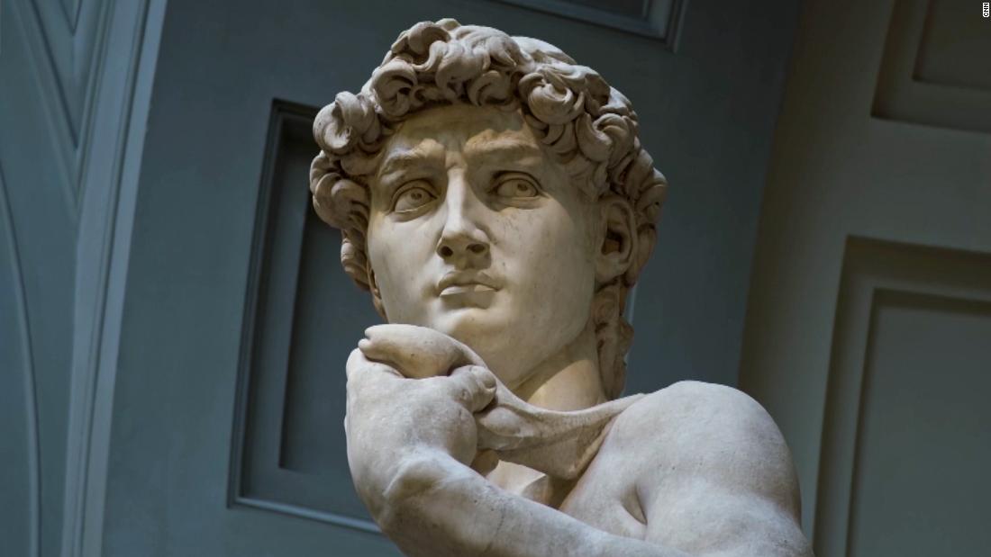 Michelangelo S David Gets A 17 Foot Digital Twin In Dubai   210519132539 Digital Davis 2 Cnn Super Tease 