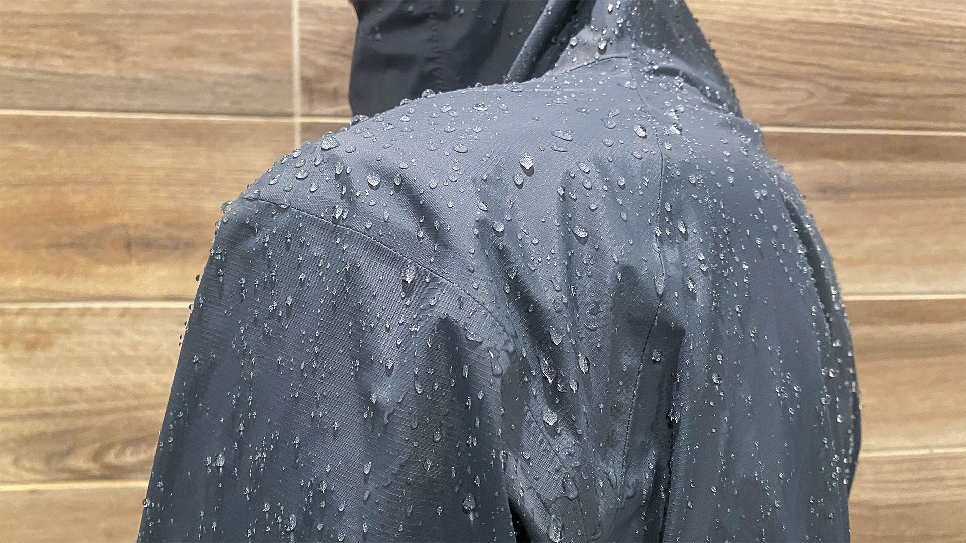 womens rain jacket with 2 way zipper