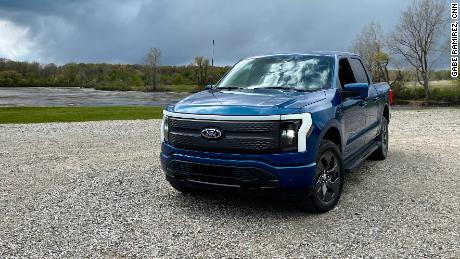 The new electric Ford F-150 Lightning