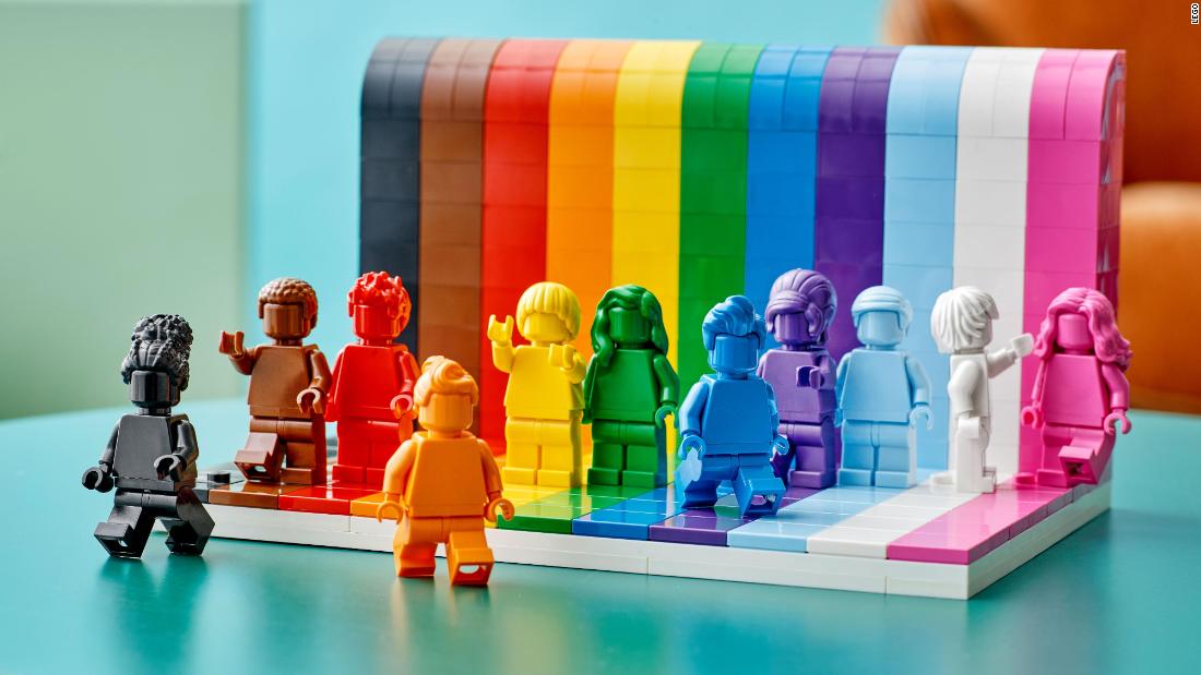 Lego unveils first LGBTQ set ahead of Pride Month CNN Style